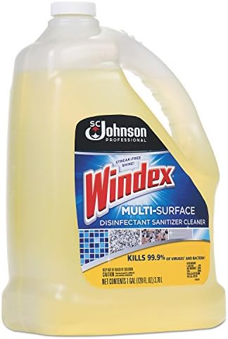 Windex 657067 T Multi-Surface Disinfectant Cleaner, Citrus, 1 gal Bottle (Case of 4) - Image 3