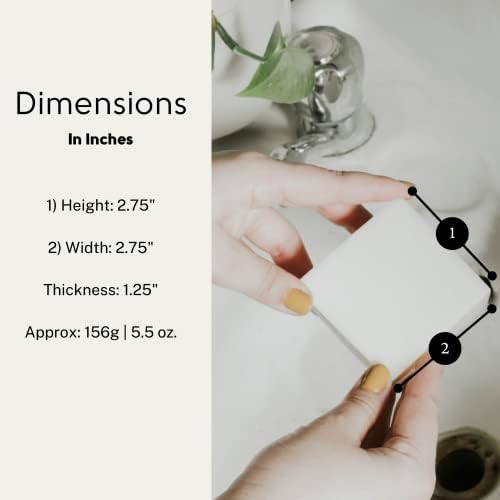 Solid Dish Soap Bar | Bergamot + Lime | Natural, Zero Waste Soap | Plastic-Free Dish Soap Block | USDA Certified Organic Ingredients | Vegan-Friendly Dish Soap, 5.5 oz. - Image 6