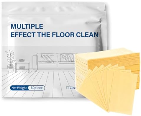 Floor Cleaning Tablets Fast Dissolving Concentrated Mopping Sheets for Hardwood Laminate Tile Sealed Hard Surfaces Multipurpose Stain Removal Polish by Unknown