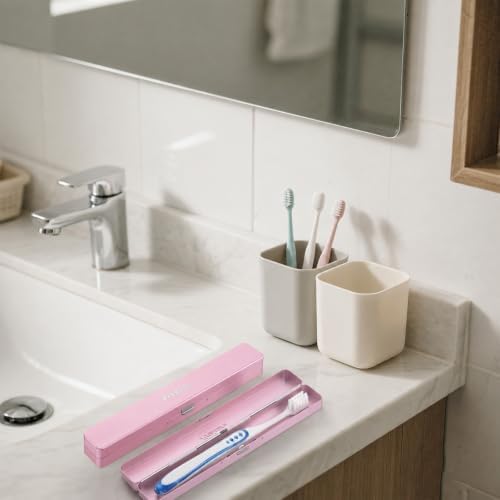 Frekare Toothbrush Travel Case Aluminum, Manual Tooth Brush Holder - Image 7