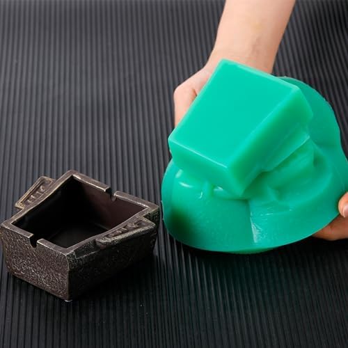 BBDINO Super Elastic Silicone Mold Making Kit 8A Jade Green Trial 600g - Image 6