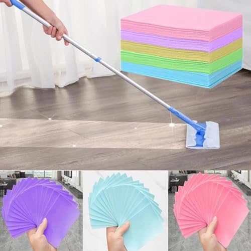 30Pcs Multi-Surface Floor Cleaning Tablets, Water Soluble Floor Cleaner for Mopping, Multiple Effect Cleaning Sheets for Hardwood, Laminate Floors, Wall Tiles, Glass, Purple - Image 2