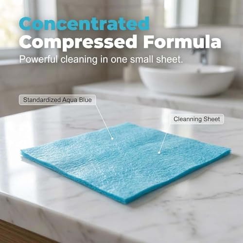 Floor Cleaner Tablets 30 Pieces Long-Lasting Fragrance Quick Drying - Image 5