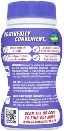 AMAZE Ultra Concentrated Bleach Tablets – Lavender Scent [32 tablets] - Image 3