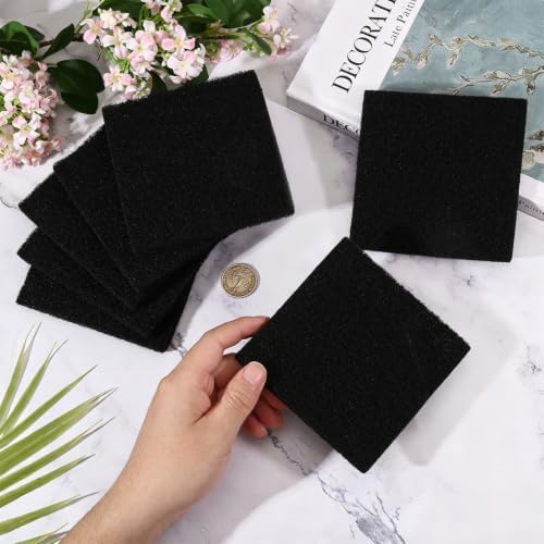 16Pcs Activated Charcoal Purifying Deodorizer for Trash Cans Universal Stick-on Rectangle Odor Absorbing Filters for Compost Buckets Countertop Recycle Bins Home Kitchen Accessories - Image 3