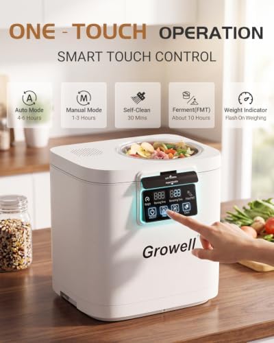 Growell Electric Composter for Kitchen,4L Countertop Food Waste Compost Bin - Image 2