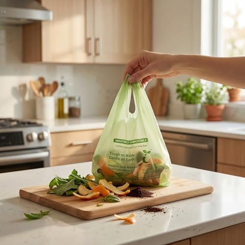 1.6 Gallon Compostable Bags, 220 Count, 6 Liter, Extra Thick - Image 4