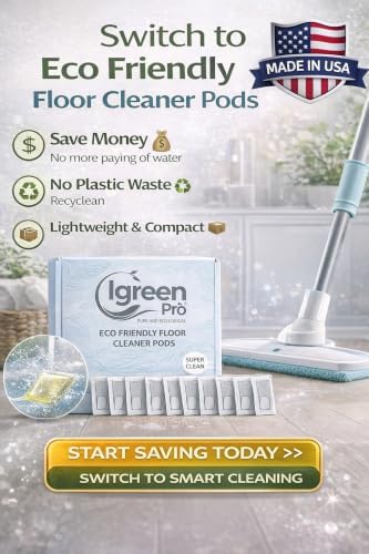 Floor Cleaner Water Soluble, 12 Pack, Fresh Scent (12 Refill Water Soluble Packs Scented) - Image 6