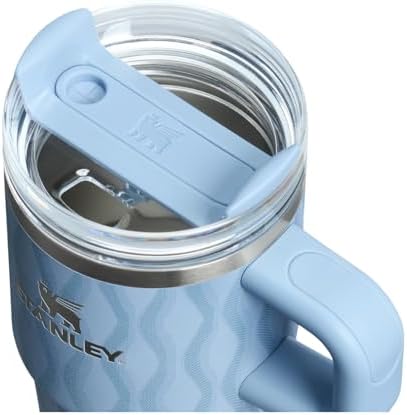 STANLEY Quencher H2.0 Flow State Tumbler, 20 oz, Slate Blue Drift - Image 2