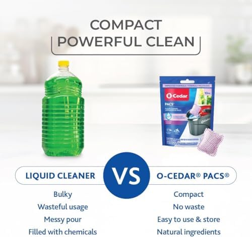 O-Cedar Floor Cleaning 30ct Pacs Lavender Scent 10ct (3-Packs) - Image 2