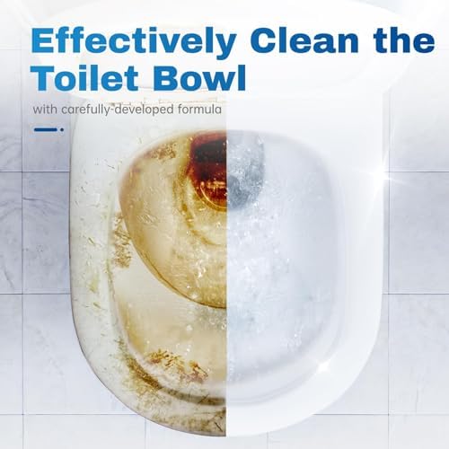 Vacplus Toilet Bowl Cleaner Tablets, 30 Pack, Auto Bleach, New Packaging - Image 3