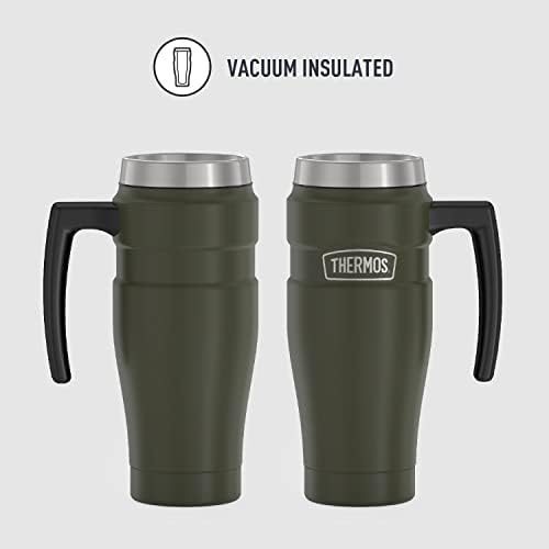 THERMOS Stainless King Vacuum-Insulated Travel Mug, 16 Ounce, Army Green (Pack of 4) - Image 2