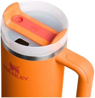 STANLEY Quencher H2.0 Flow State Tumbler, 30 oz, Goldenrod Coral - Image 2