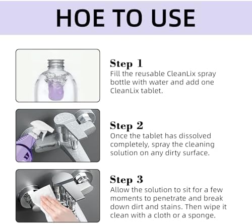 Oven Cleaner Spray with 18 Concentrated Tablets (Upgraded Formula) - Image 3