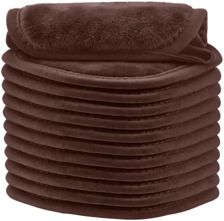 Orighty Makeup Remover Cloths, 12 Pack Makeup Eraser Cloth, 5x5 Inch Brown by AllRightinOrighty