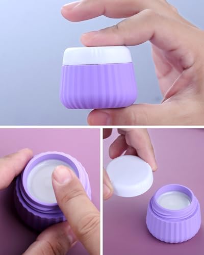 Mrsdry Travel Bottles for Toiletries 8 Pack, Tsa Approved Travel Size Toiletries 3 oz, Travel Containers for Toiletries, with Clear Bag, Leak Proof Silicone Squeezable Travel Essentials Creams Jars - Image 3