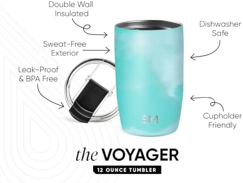 Simple Modern Travel Coffee Mug with Lid | 12oz | Tie Dye - Image 2