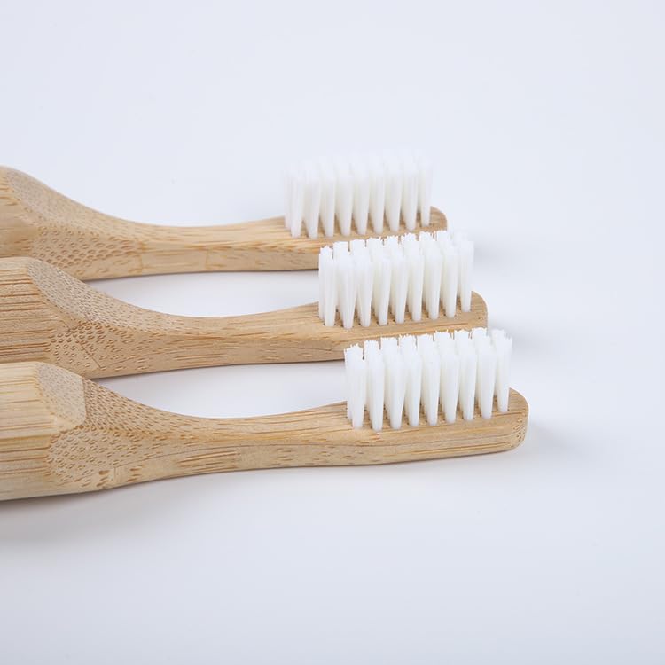 Folding Bamboo Toothbrush, Travel Toothbrush with Case Portable Kit - Image 7