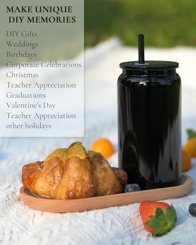 16 oz Sublimatable Tumbler, Insulated Tumbler with Straw - Image 7