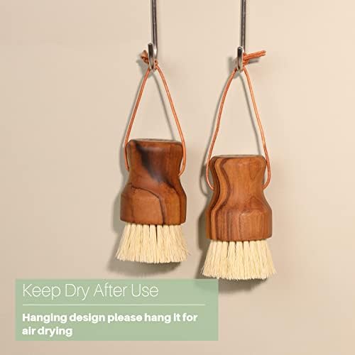 Teak Soap Dish & Dish Scrub Brush by HTB - Image 5