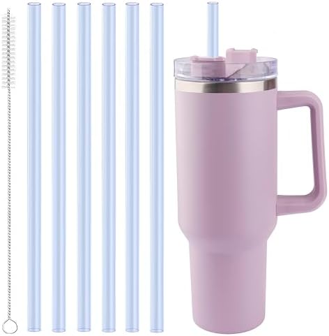 Joshey Replacement Straws for Stanley Quencher 40oz Tumbler, 6 Pack by Joshey