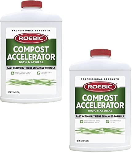 Roebic Laboratories CA-2.5-12 2-1/2-Pound Bacterial Compost Accelerator (2 Pack) by Roebic
