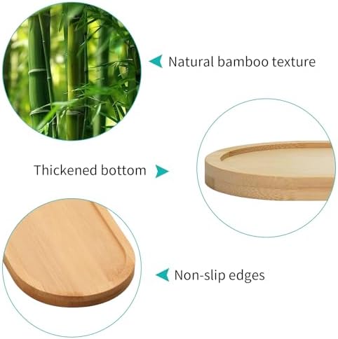 1Pc Bamboo soap Dispenser Tray, Bathroom Countertop Tray Kitchen Trays Sink Dresser Jewelry Ring Dish, Comestic Holder Bathtub Organizer, Ideal for Jewelry, Cosmetics, and Small Items (1) - Image 3