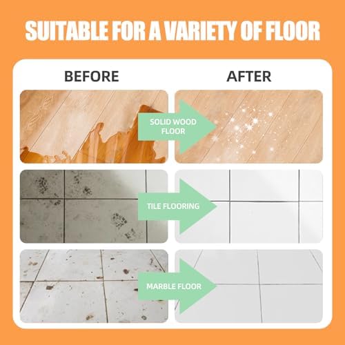 36 Pcs Floor Cleaner Tablets Hard Floors Deep Cleaning Solution for mopping, all purpose Dissolvable Cleaning pods for Tile, Vinyl, Hardwood, Compatible with Robot Mops & Wet/Dry Vacuums, Lemon Scent - Image 5