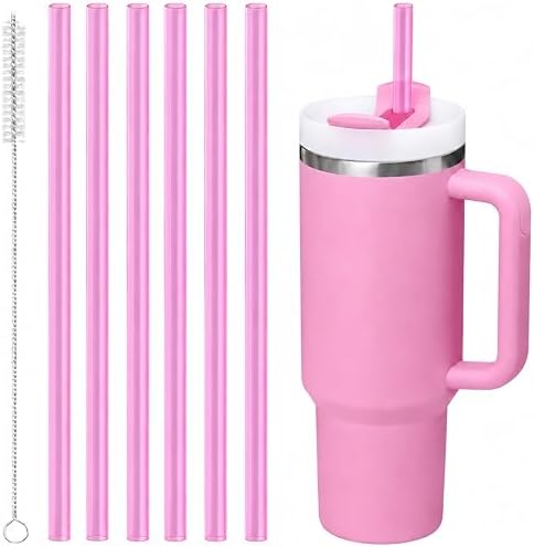 Joshey Replacement Straws for Stanley Quencher 30oz Tumbler, 6 Pack by Joshey