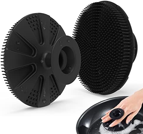 Silicone Dish Scrubber, Non-Scratch Scrub Spong for Washing Dish, Pot, Pan by BEAUTAIL