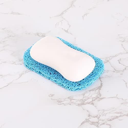 15 Piece Soap Saver,Soap Lift Pad Mat for Bathroom,Soap Dish and Soap Holder Accessory,Blue - Image 5