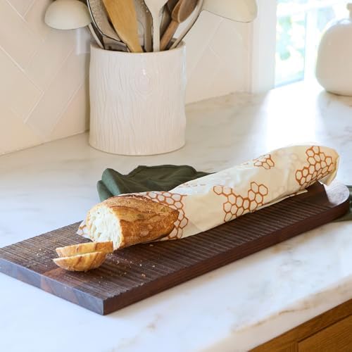 Bee's Wrap Beeswax Bread Wraps, 2 Pack - Honeycomb - Image 7