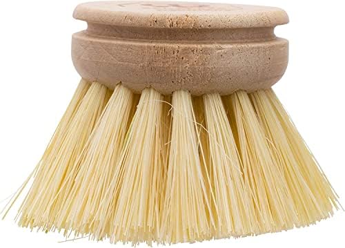 Redecker Dish Brush Replacement Heads, Tampico Fiber, 1-1/2 Inch Round, 2 Pack – Wooden Brush Refills for Everyday Dishwashing, Made in Germany - Image 5
