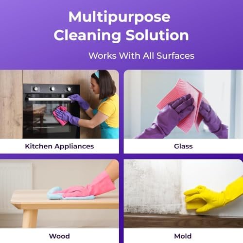 Clean All Purpose Spray Cleaner for Ovens - Multipurpose Foam Cleaning System - The Solution for Every Stain, Spray Oven Cleaner with Concentrated Cleaning Tablets (1Bottle+18pcs Tablets) - Image 3