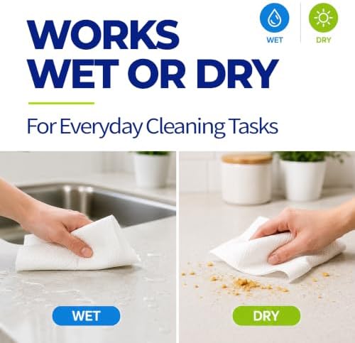 CLEANWRAP Reusable Dishcloths for Kitchen & Cleaning, Washable, 25 Pcs - Image 5