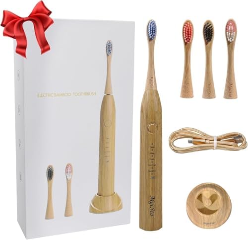 Electric Bamboo Toothbrush Sonic Toothbrush by MgcSto
