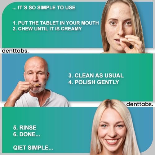 Denttabs tablets for teeth cleaning 125 pc. - Image 3