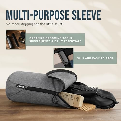 TRIPPED Travel Gear 3-Piece Travel Toiletry Bag Set - Image 5