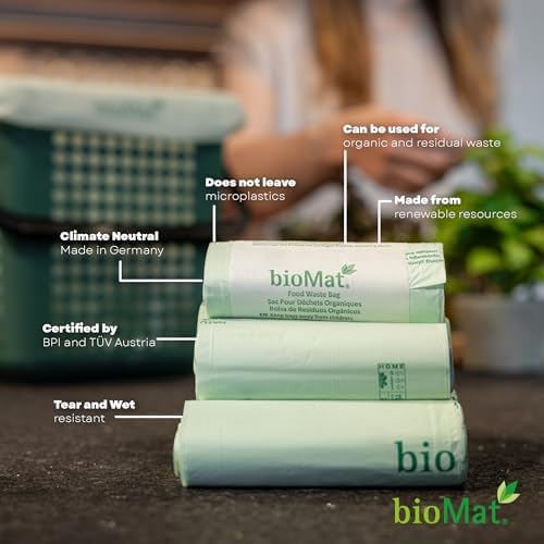 bioMat 33-35 Gallon Compostable Food Scrap Bags, 20 Count - Image 5