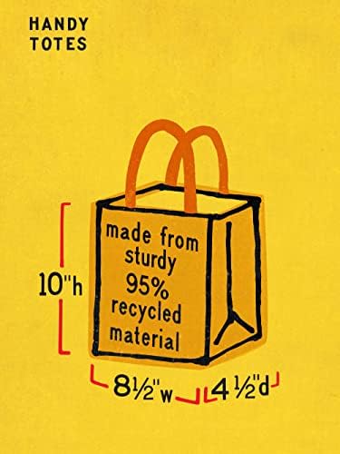 Blue Q Handy Tote Bag - Funny Reycled & Reusable Tote Bag - Image 5