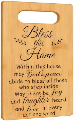 Housewarming Gifts New Home Gift Idea 2026, First Home Gift for Women Men Homeowner, Closing Gifts for Home Buyers, Wooden Cutting Boards Gift, New Apartment Essentials New Adventure New Memories by ACUDUDOMA