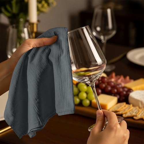 Utopia Kitchen Light Grey Flour Sack Towels [24 Pack - 28 x 28 Inch] 100% Cotton Tea Towels for Cleaning & Drying - Highly Absorbent Kitchen Dish Cloth - Image 5