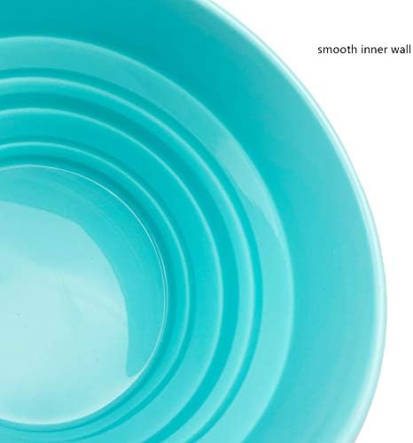 CARTINTS 950ml Collapsible Bowls-Silicone Food Storage Containers-Prep/Storage Bowls with Lids-Silicone Lunch Containers, Ideal for Travel and Camping (Blue) - Image 6
