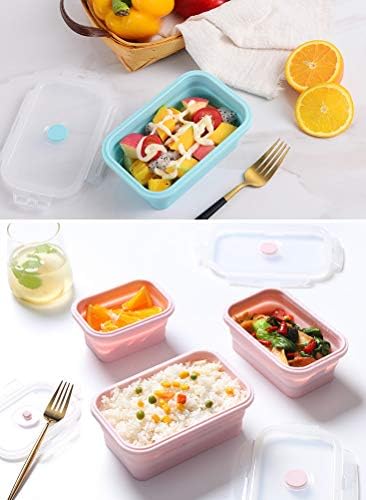 Alimat PluS 3 Pack 27oz Silicone Collapsible Food Storage Containers - Image 6