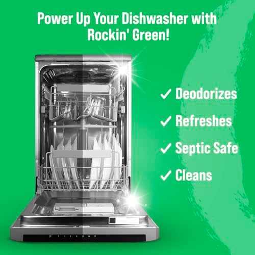 Rockin' Green Dishwasher Cleaner Citrus Lime Tablets 8 Pack - Image 6