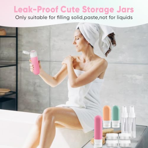 Travel Bottles for Toiletries 18Pack Containers Travel Size Toiletries - Image 5