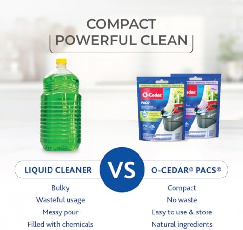 O-Cedar Floor Cleaning 40ct Pacs with Citrus Scent 10ct (2-Packs) and Lavender Scent 10ct (2-Packs) - Image 2