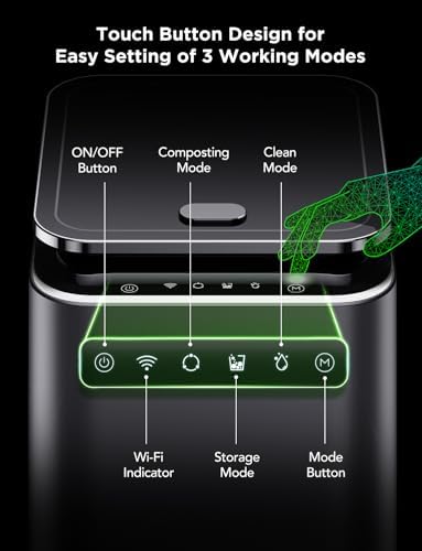 GoveeLife Upgraded Electric Composter for Kitchen, Smart Indoor Compost Bin - Image 6