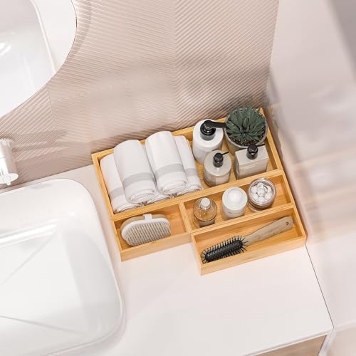 Bamboo Kitchen Drawer Organizer, Deep 2-Pack, 9" x 3" x 2.5" - Image 5