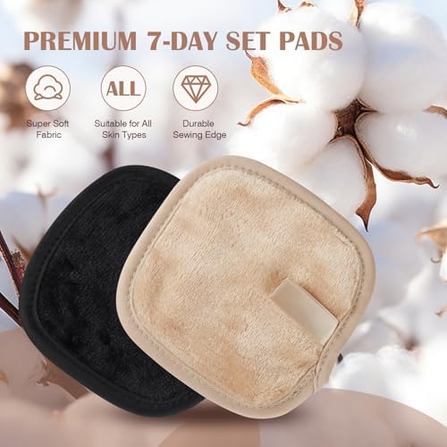 Orighty Makeup Remover Cloths 7-Day Set, Makeup Remover Pads - Image 2